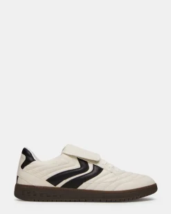Janos White Leather