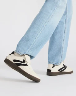 Janos White Leather