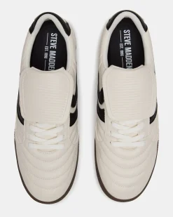 Janos White Leather