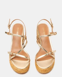 Jayce Gold Raffia