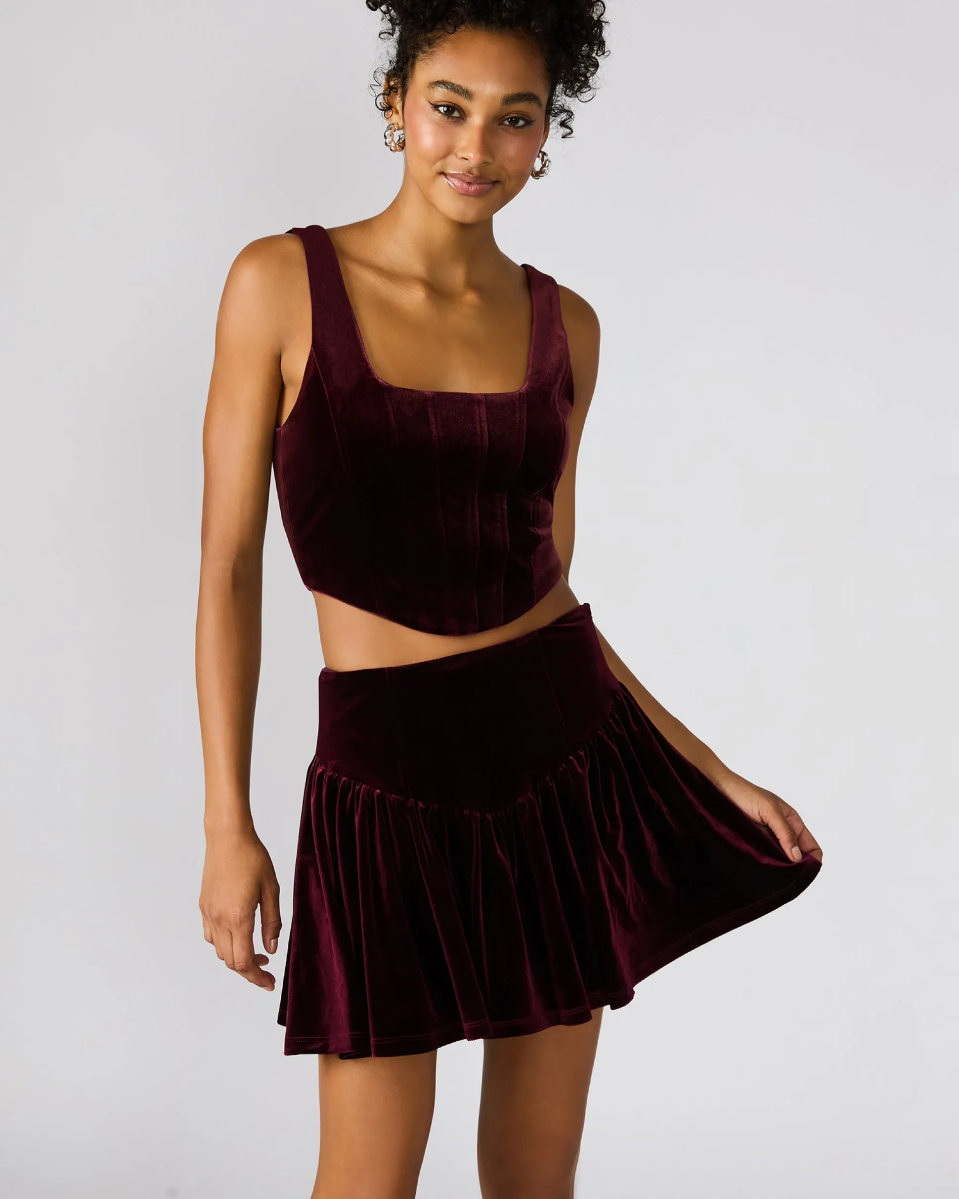 Jayla Skirt Wine