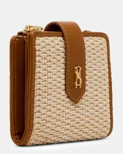 Jem Straw Wallet Light Natural