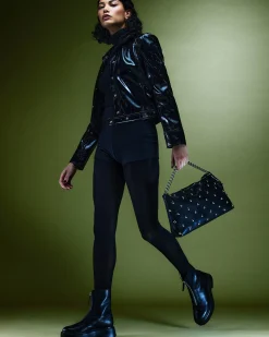 Jones Black Leather