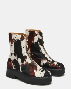 Jones Brown Cow Print