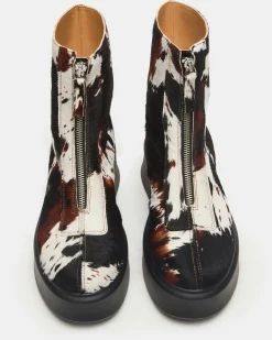Jones Brown Cow Print