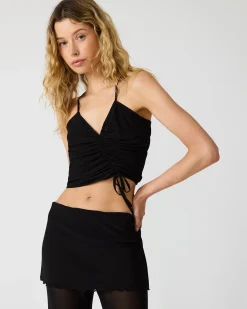 Judee Knit Top Black
