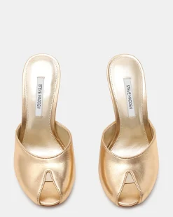 Jules Gold Leather