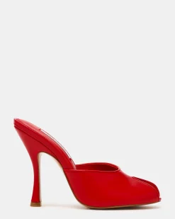 Jules Red Leather