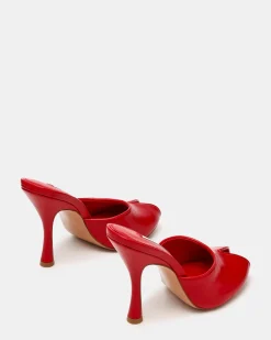 Jules Red Leather
