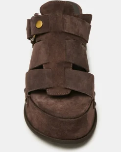 Jynx Brown Suede
