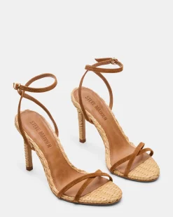 Jypsey Chestnut Suede Raffia