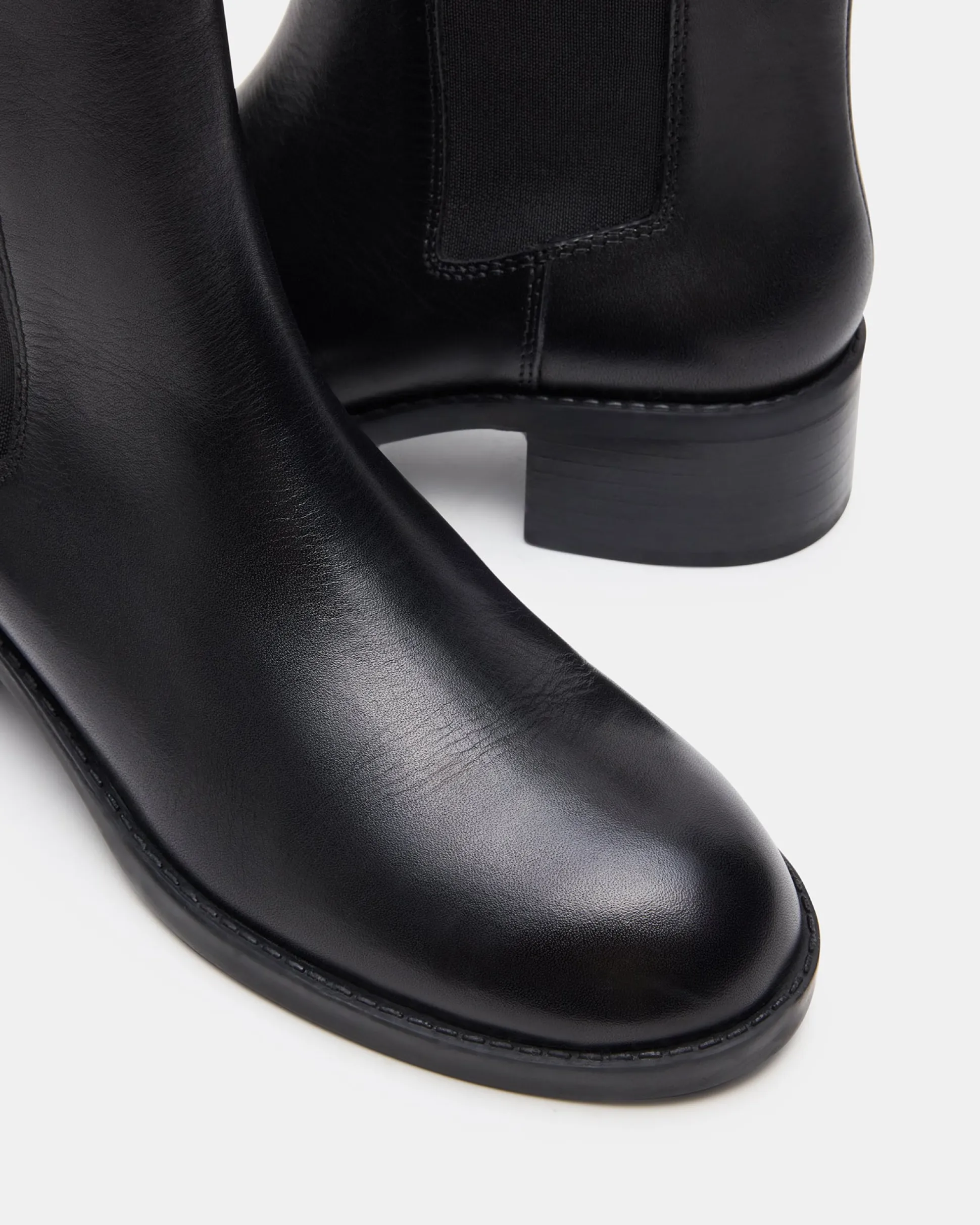 Kaplan Black Leather