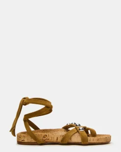 Kelso Olive Suede