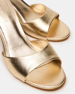 Kendrix Gold Leather