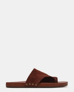 Kessey Brown Suede