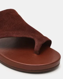 Kessey Brown Suede
