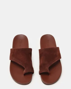 Kessey Brown Suede