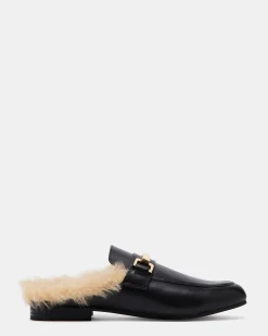 Khloe Black Leather