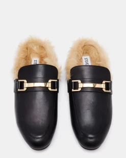 Khloe Black Leather
