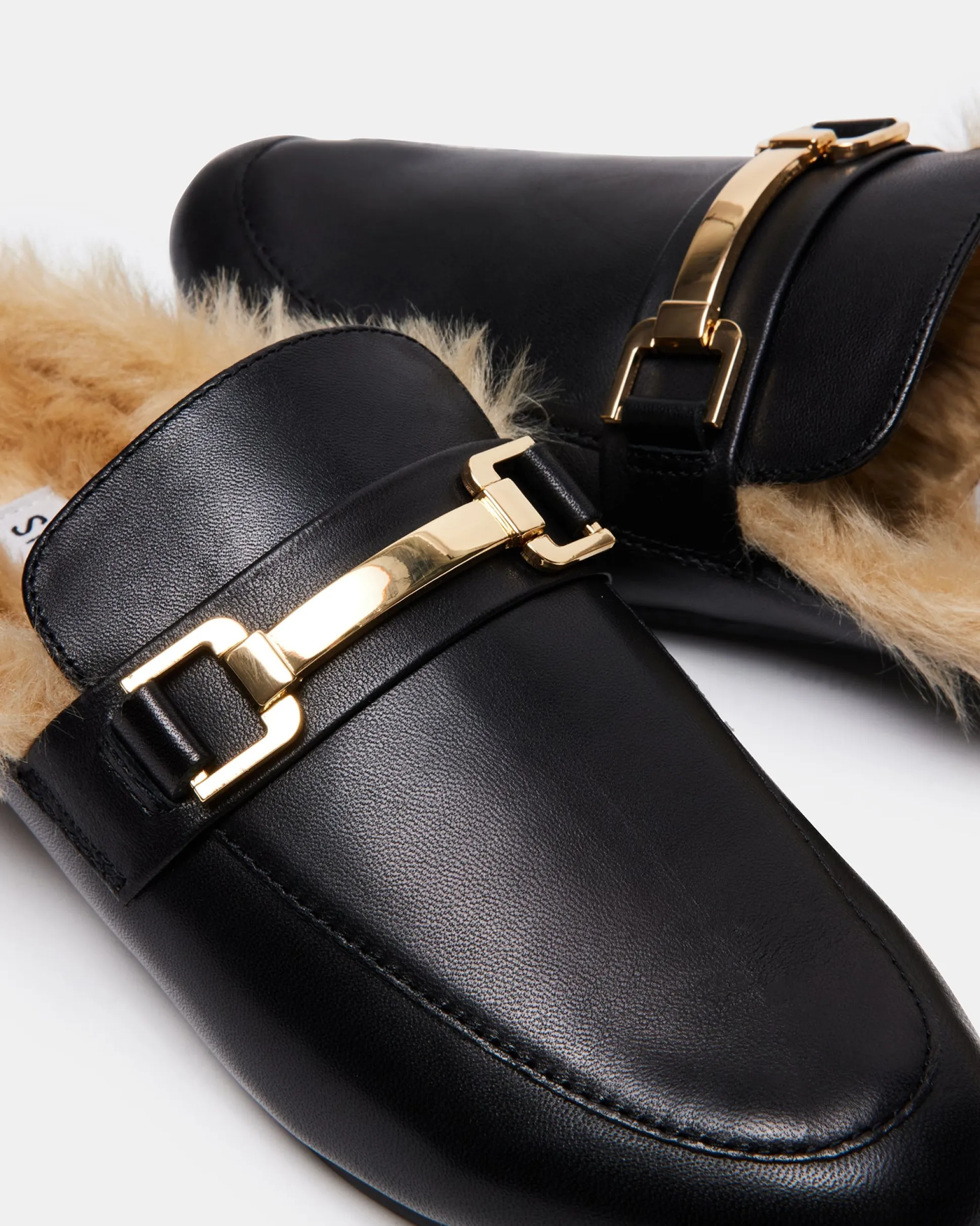 Khloe Black Leather