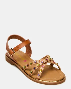 Kids' Gillian Cognac Multi