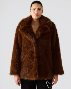 Kindra Coat Brown