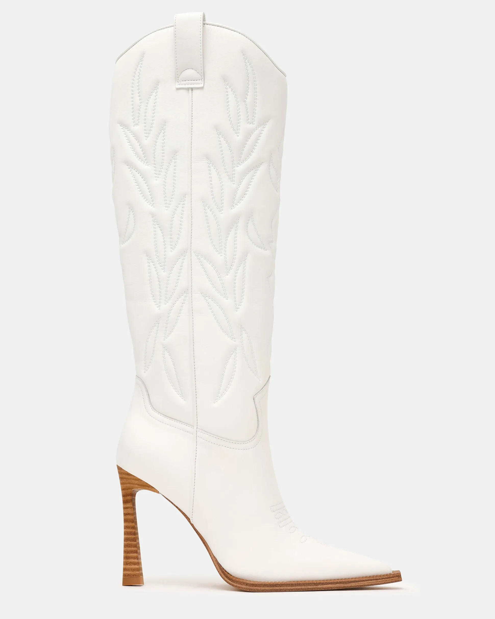 Kinzee White Leather