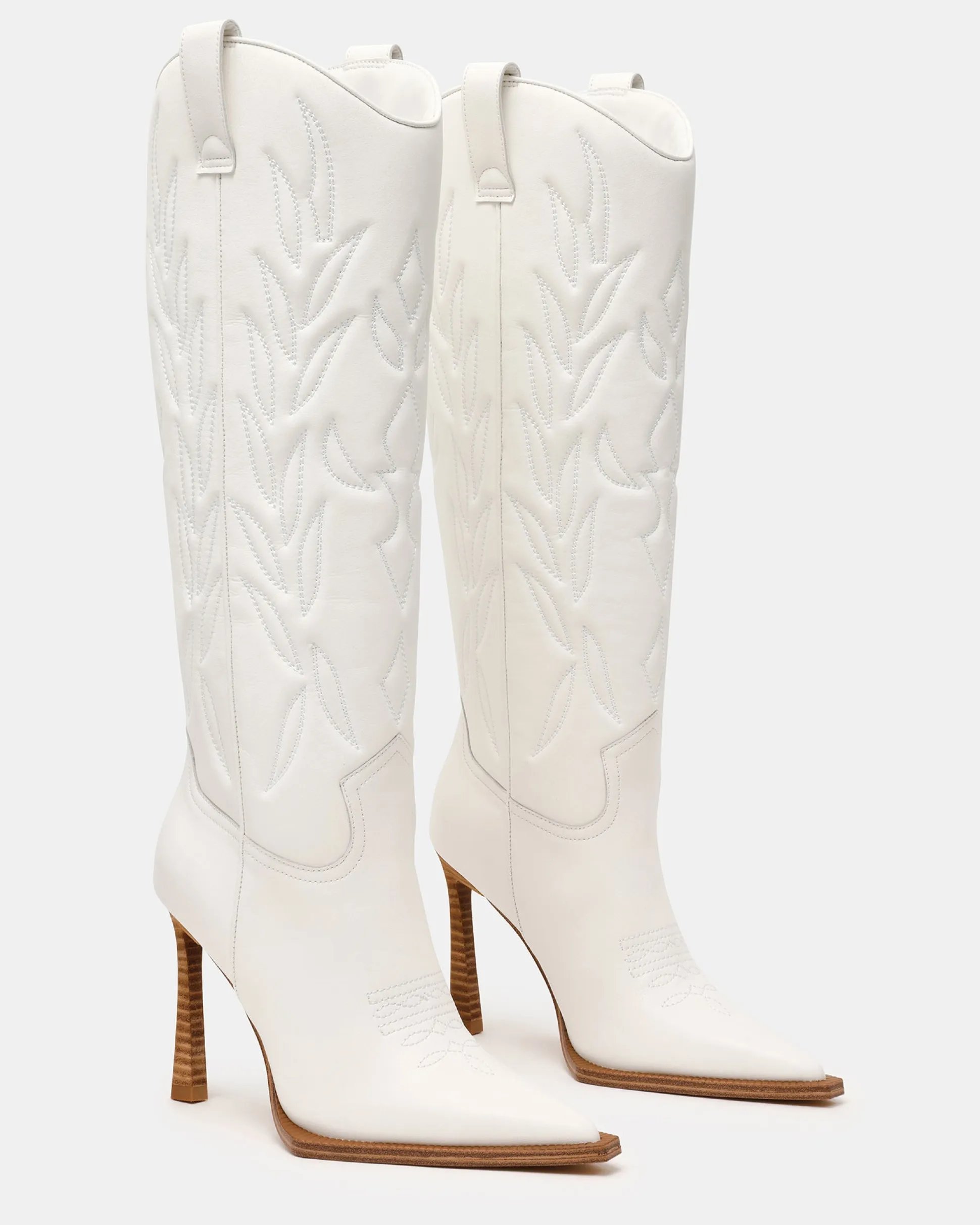 Kinzee White Leather