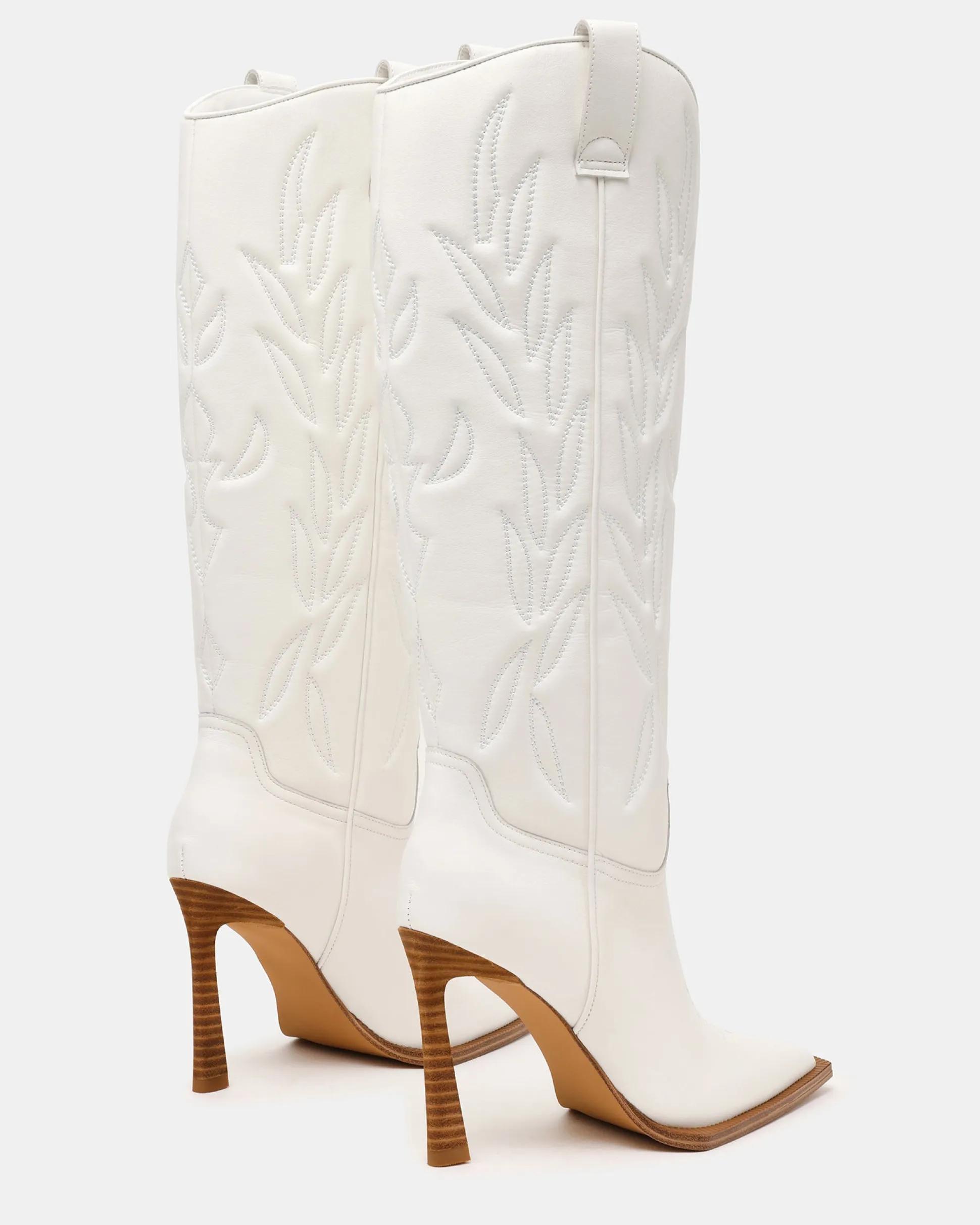 Kinzee White Leather