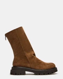 Lami Dark Taupe Suede