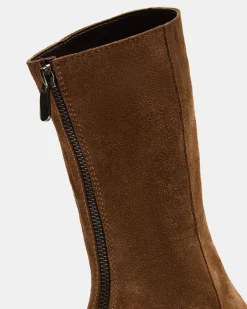 Lami Dark Taupe Suede