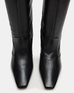 Lander Black Leather