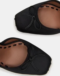 Larina Black Satin