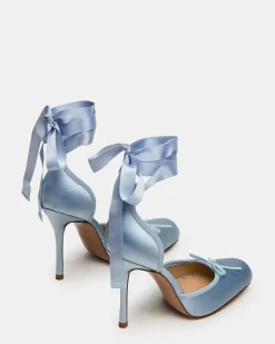 Larina Blue Satin
