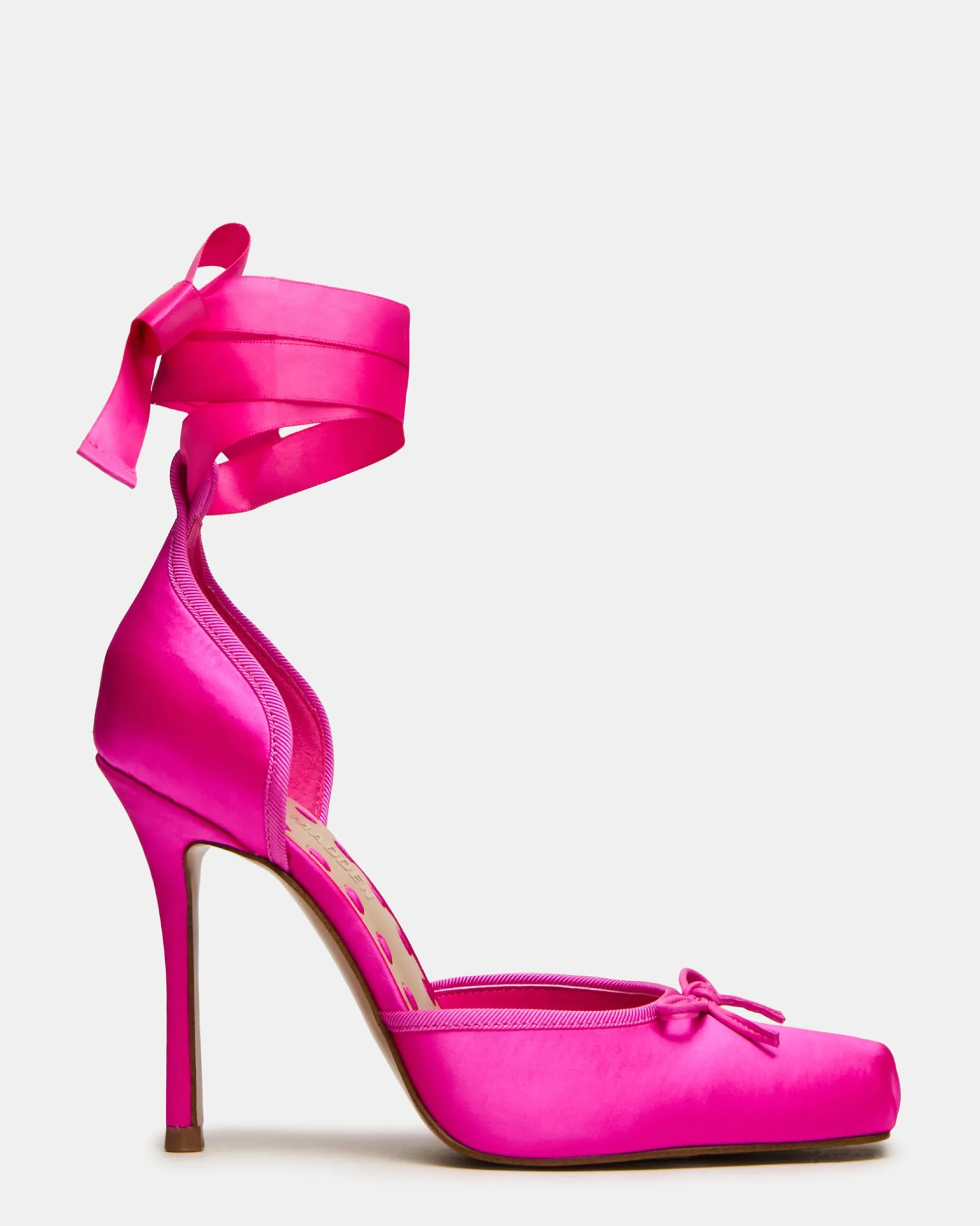 Larina Hot Pink Satin