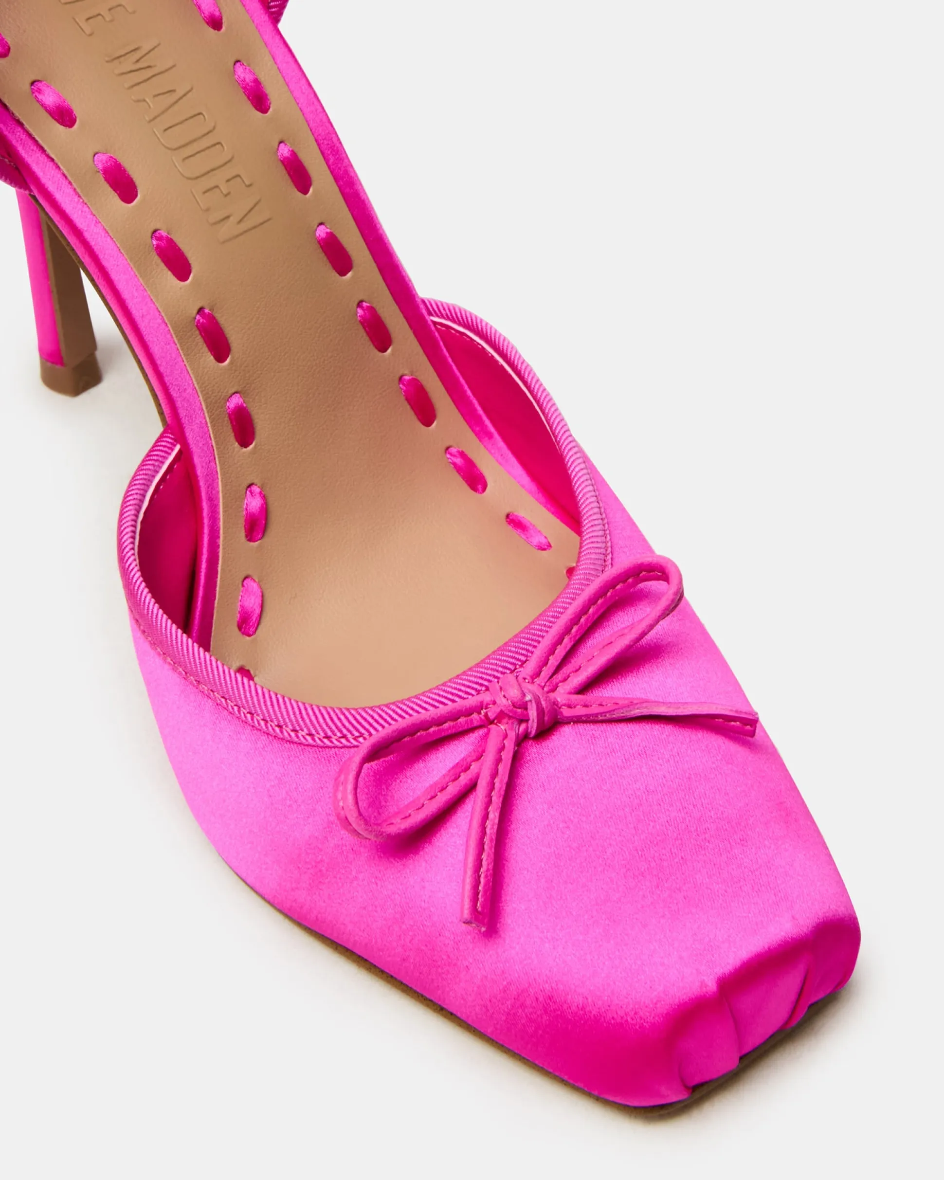 Larina Hot Pink Satin