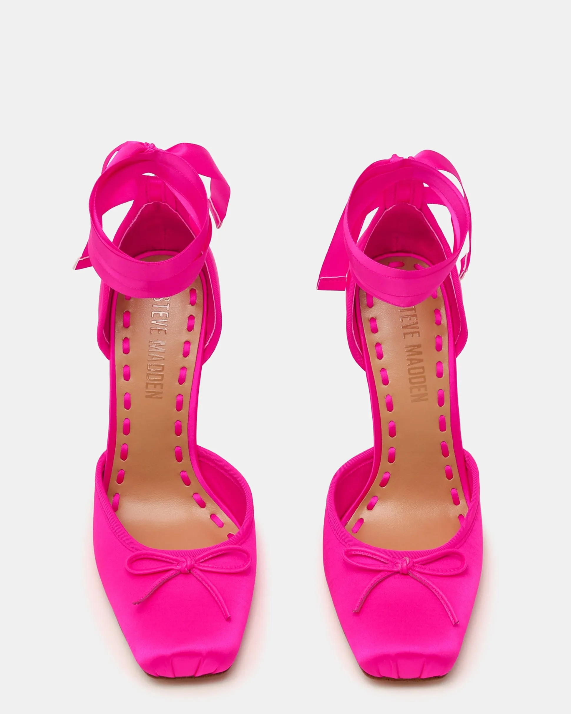 Larina Hot Pink Satin