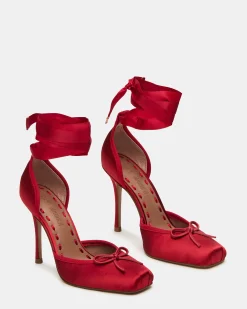 Larina Red Satin