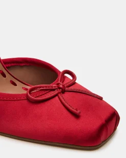 Larina Red Satin