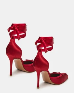 Larina Red Satin
