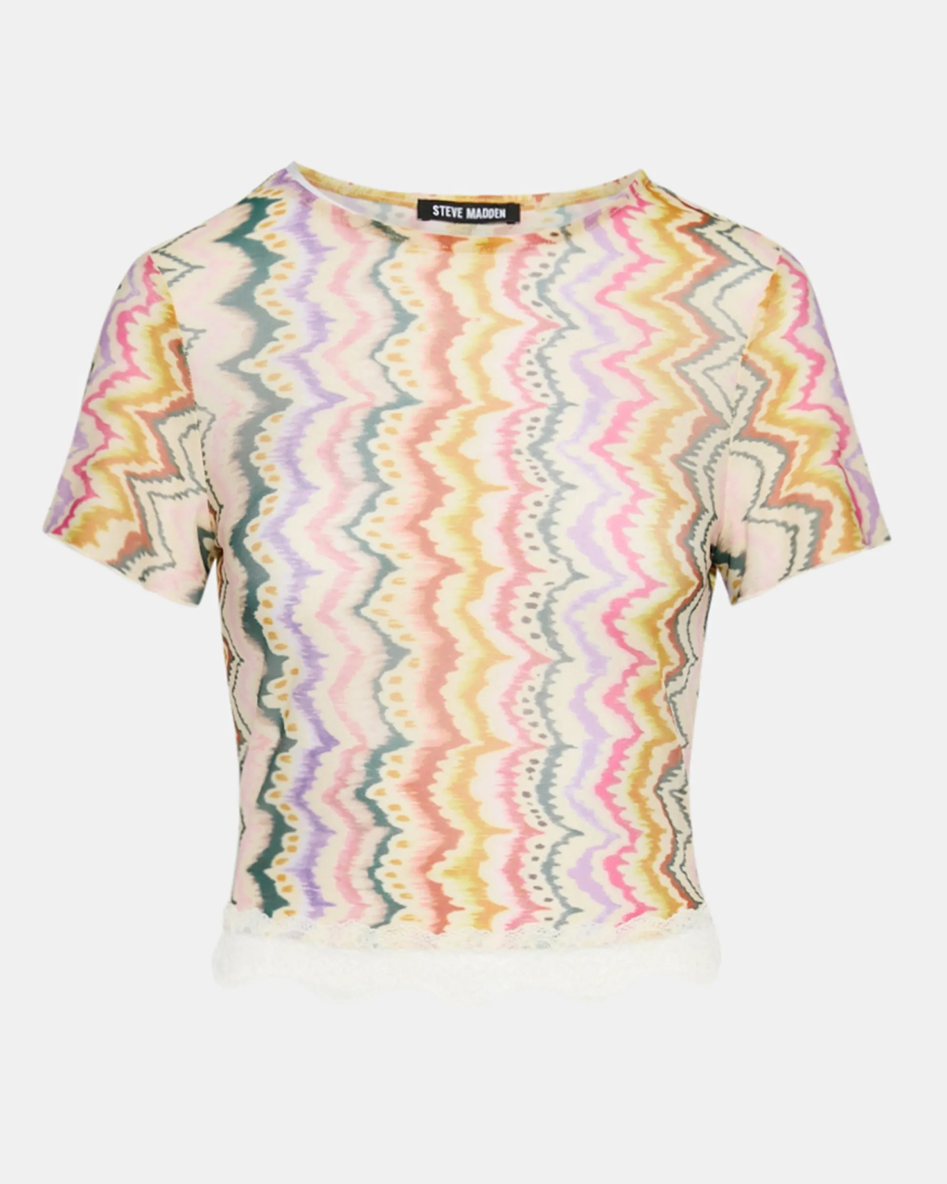 Larke Knit Top Rainbow Vision