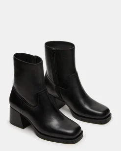Latches Black Leather