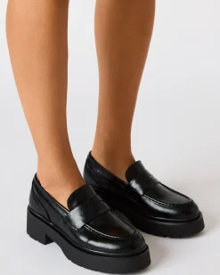 Layken Black Cow Print