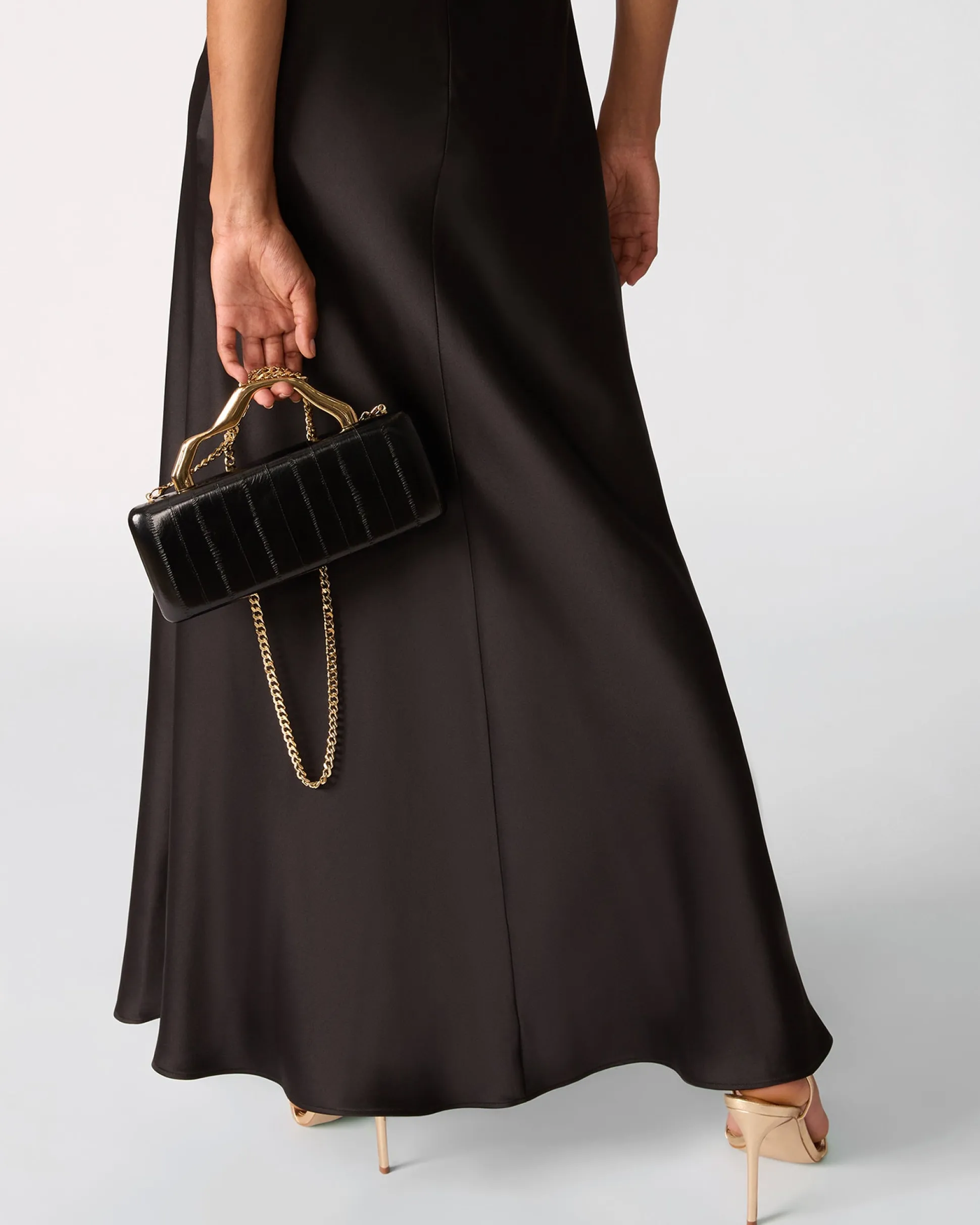 Leena Bag Black Eel