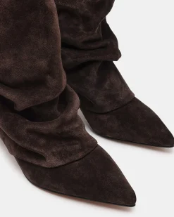 Lennox Brown Suede