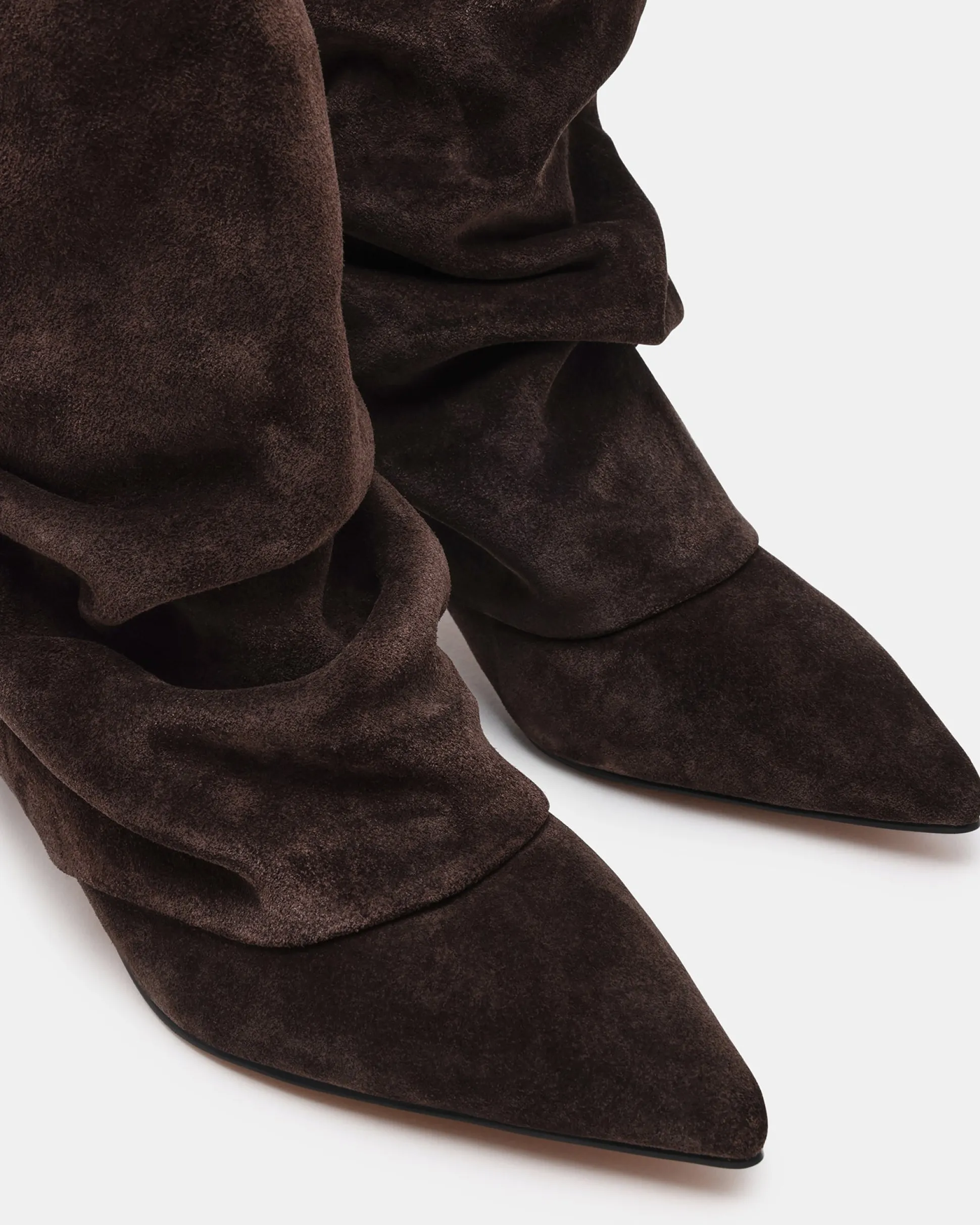 Lennox Brown Suede