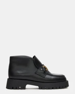 Leon Black Leather