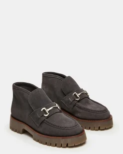 Leon Grey Suede