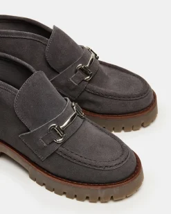 Leon Grey Suede
