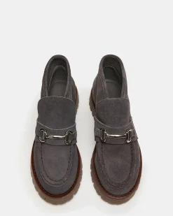 Leon Grey Suede